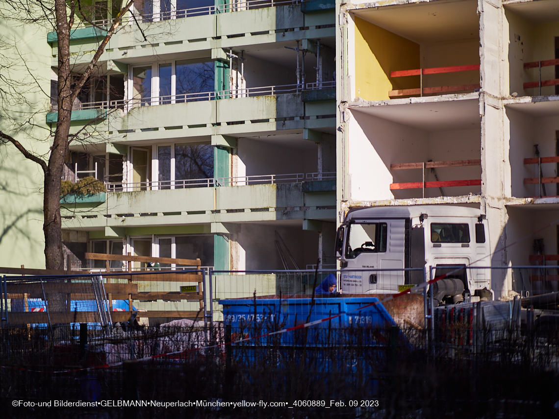 09.02.2023 - Mega-Großsanierung an der Kurt-Eisner-Straße